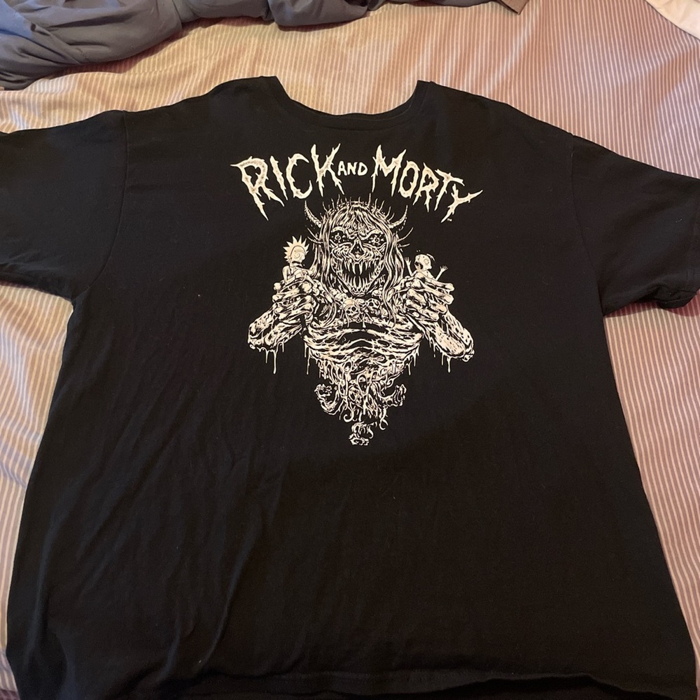 crazy rick and morty shirt
